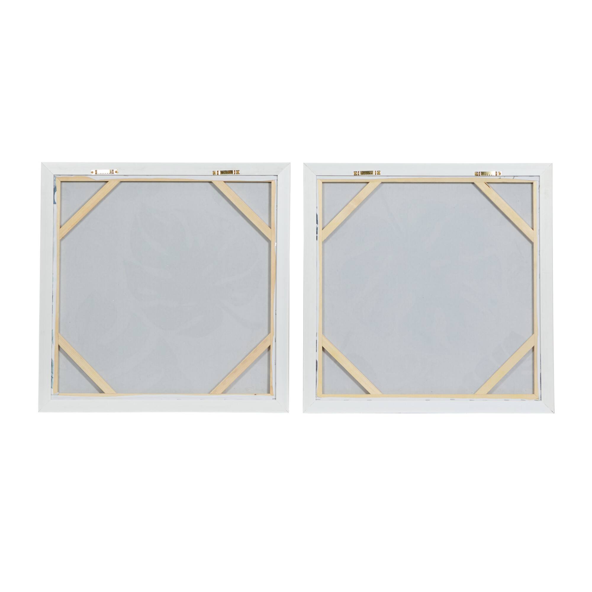 CosmoLiving by Cosmopolitan Set of 2 Canvas Wall Art 24